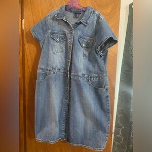 Jean Dress  Lane Bryant Venezia Size 22/24